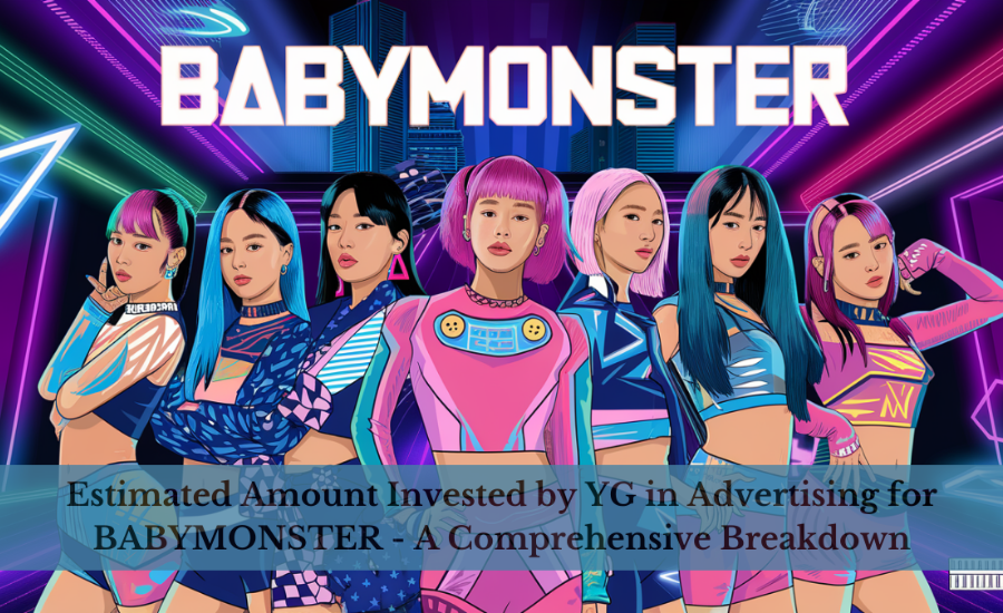 estimated amount invested by yg in advertising for babymonster