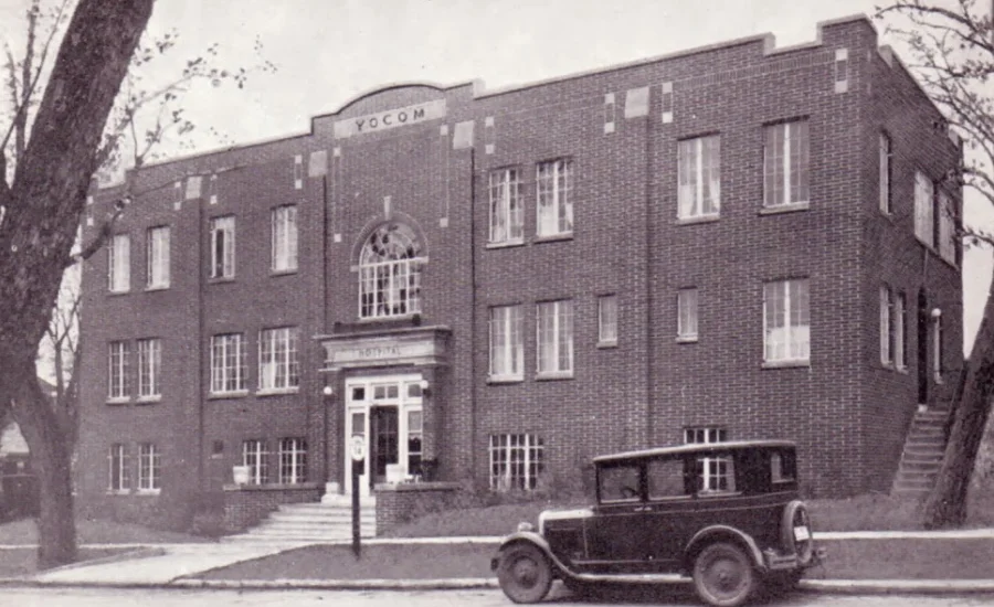 yocom hospital history of building chariton iowa