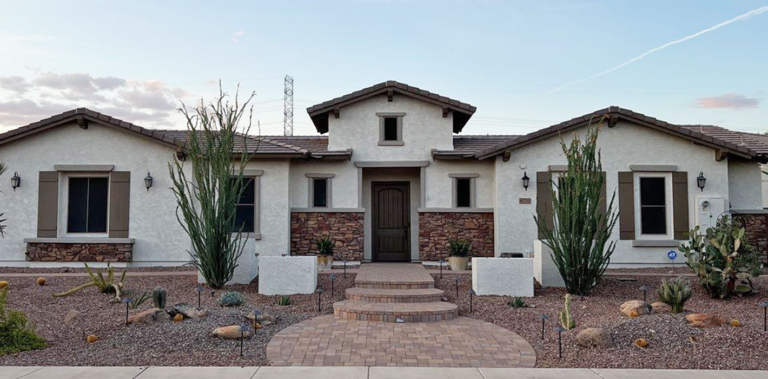 Radiant Reflections of Exterior House Painting in Arizona