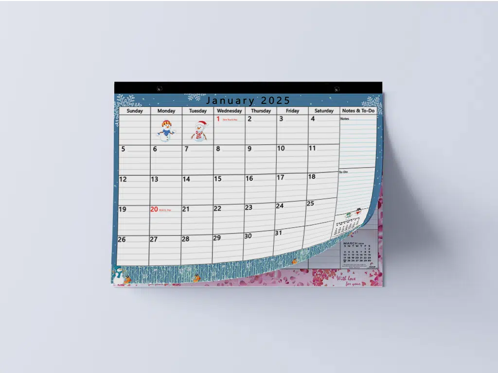 Magnetic Calendars