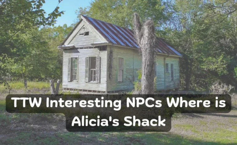 Ttw interesting npcs where is alicia's shack