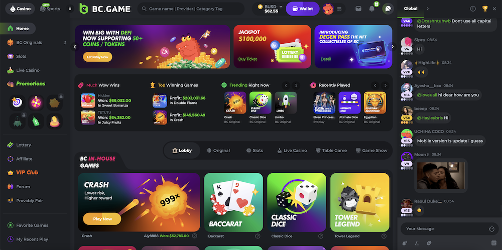 Experience Excitement and Rewards at BCGame Casino Experience Excitement and Rewards at BCGame Casino